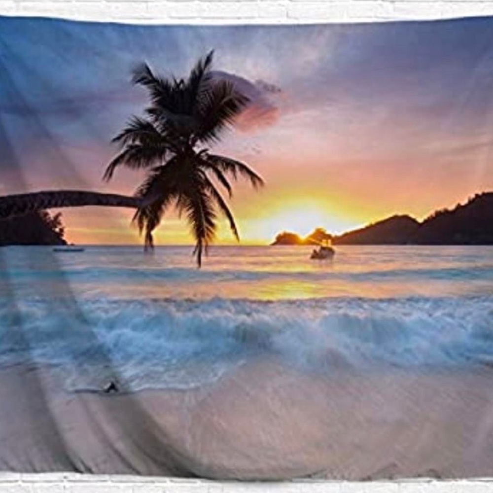 Cute beach tapestry